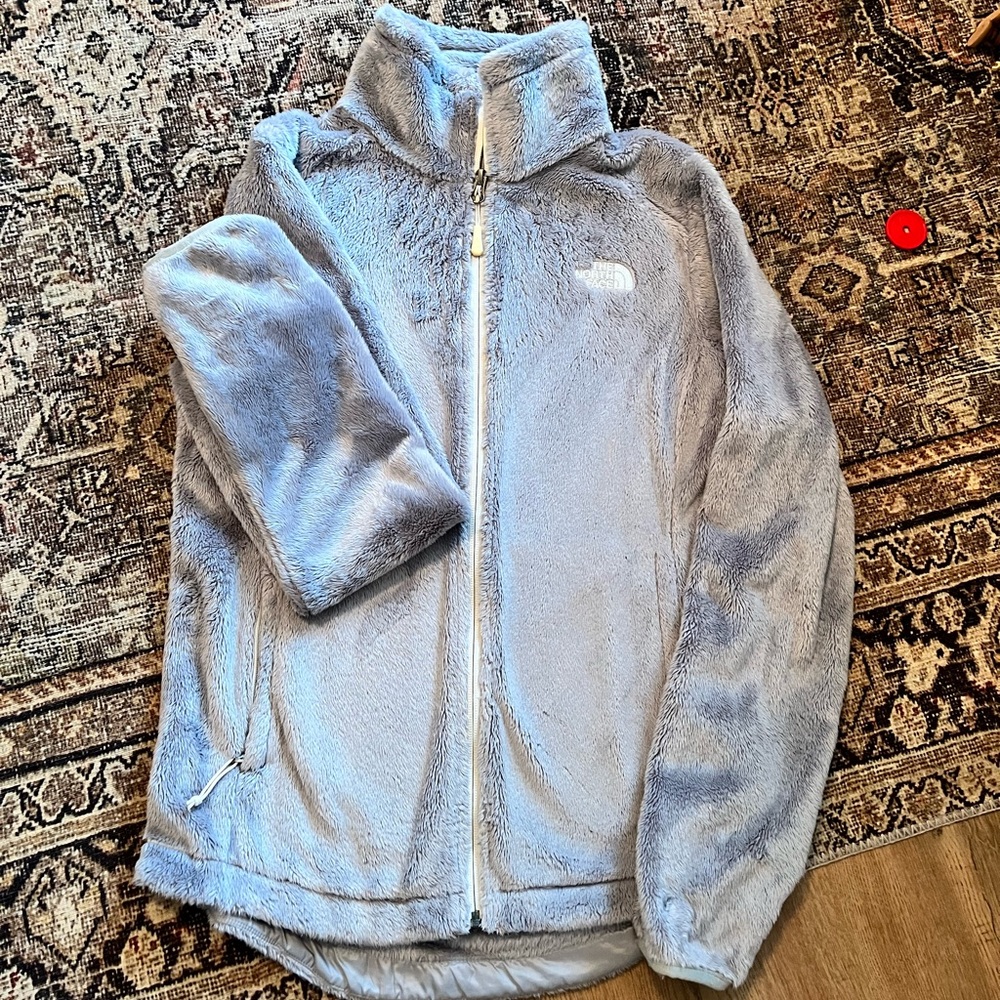 The North Face fuzzy jacket